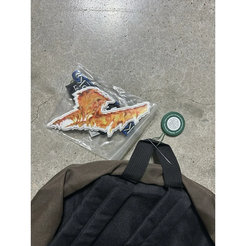 Travis Scott Cactus Jack Backpack With Patch Set Limited Edition
